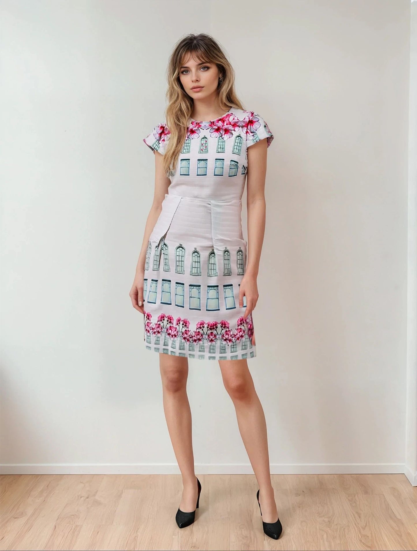 Zartrosa Cocktailkleid Ted Baker