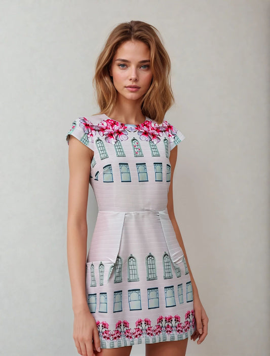 Zartrosa Cocktailkleid Ted Baker
