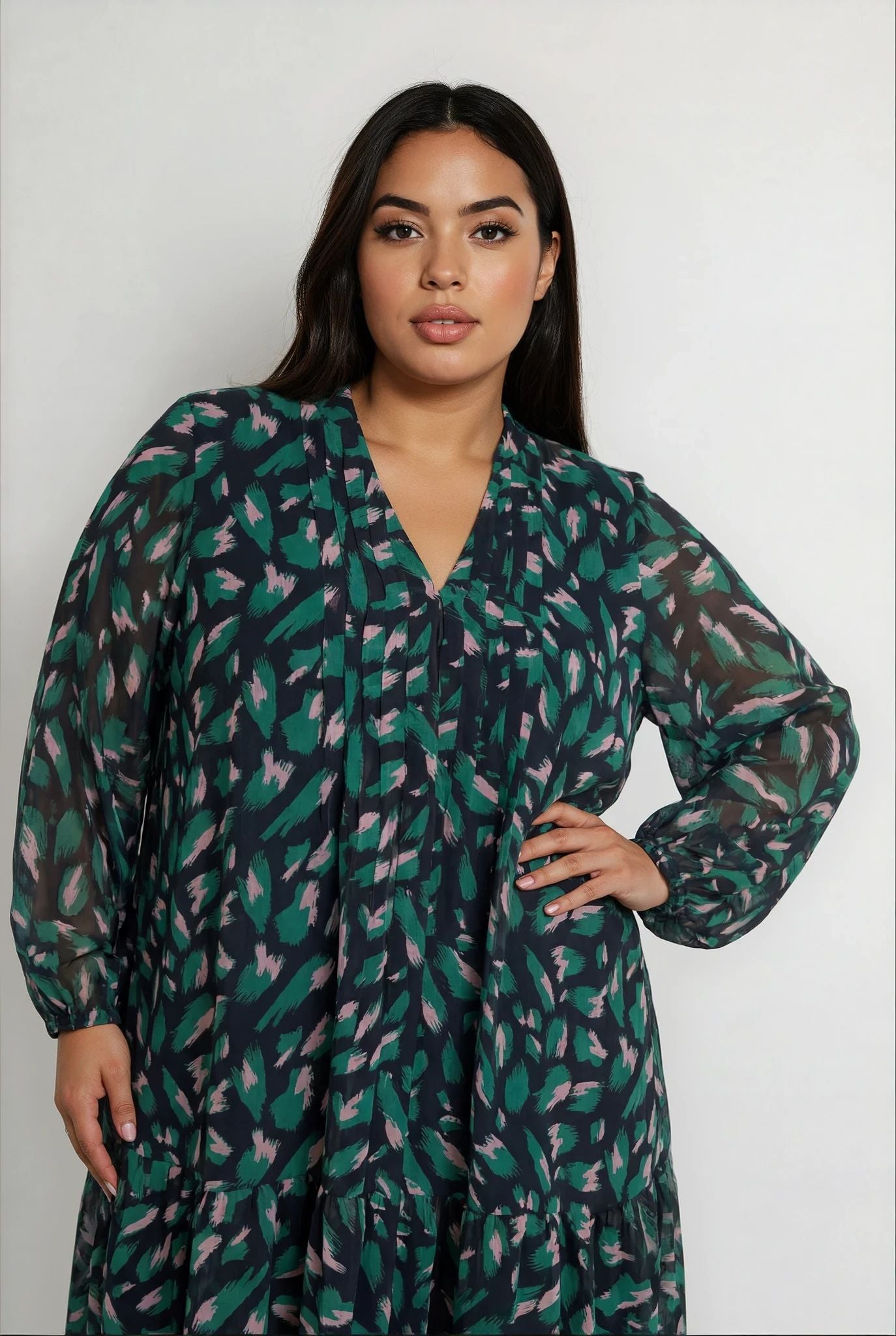 Grünes Sommerkleid Phase Eight