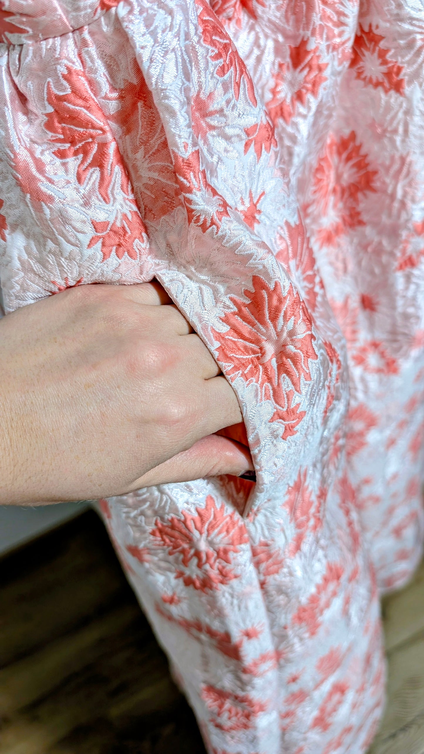 Selected Femme – Festliches, wadenlanges Cocktailkleid