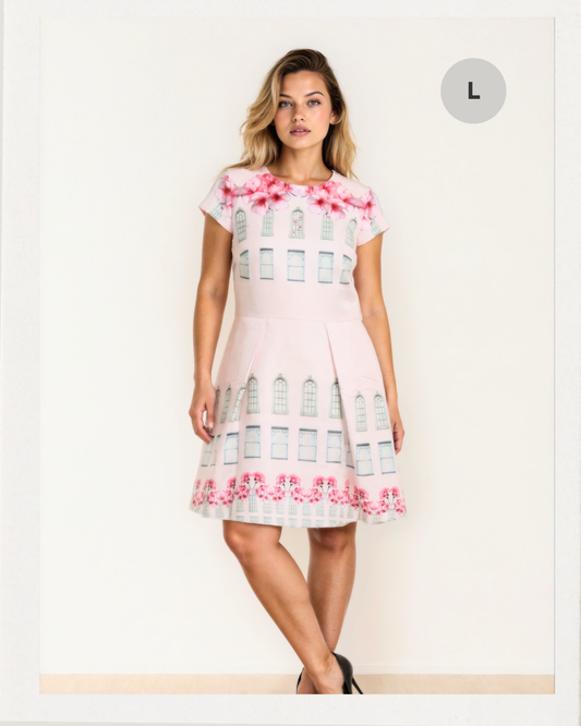 Zartrosa Cocktailkleid Ted Baker