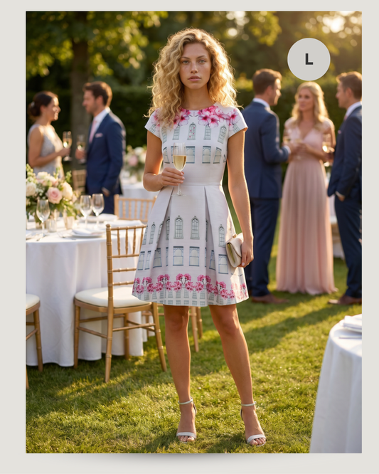 Zartrosa Cocktailkleid Ted Baker