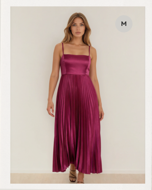 Abercrombie & Fitch – Midikleid mit Rückenausschnitt & Farbverlauf