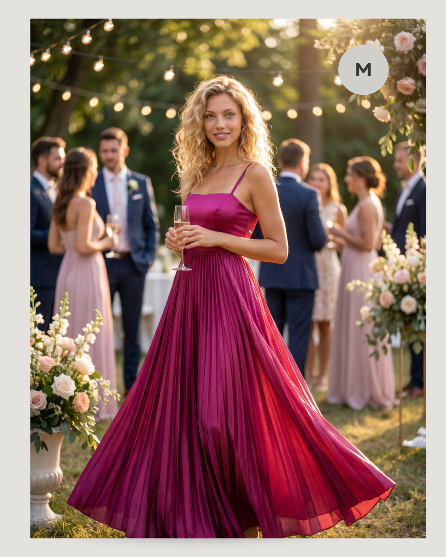 Abercrombie & Fitch – Midikleid mit Rückenausschnitt
