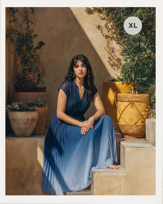 Plissee Kleid von Maison 123 Paris