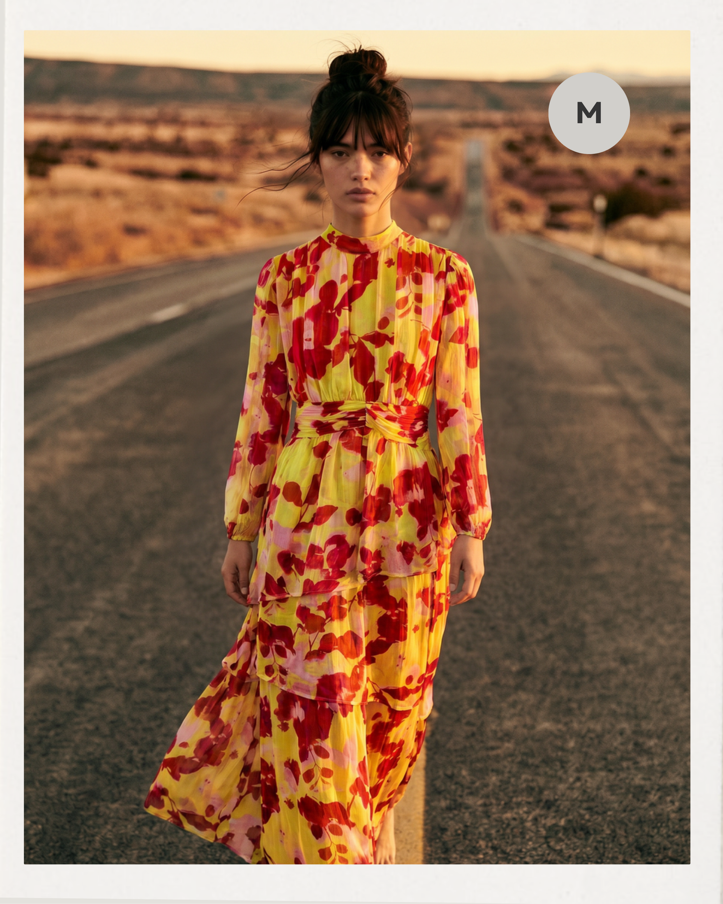 Farbenfrohes Maxikleid von Asos