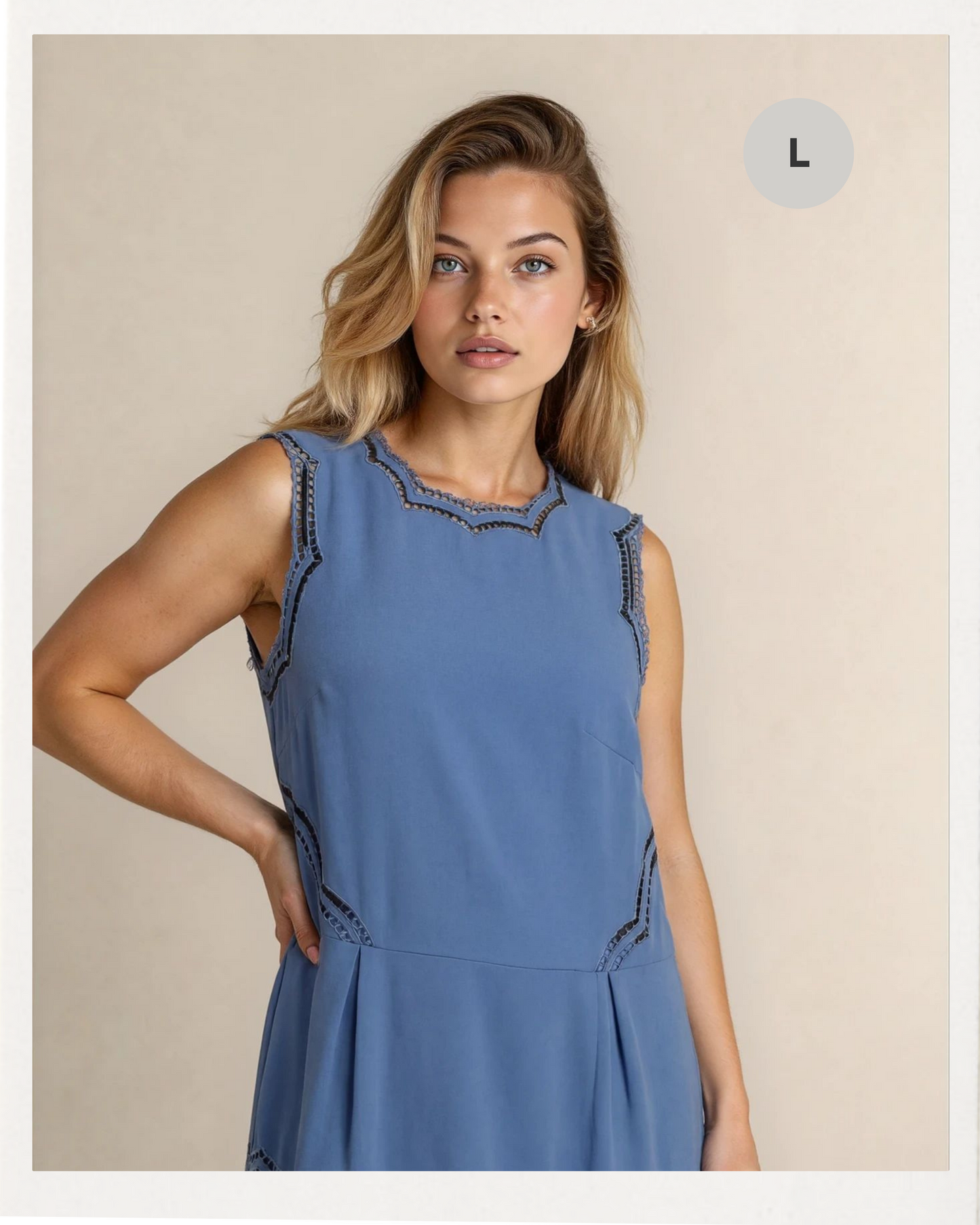 Babyblaues Ted Baker Kleid